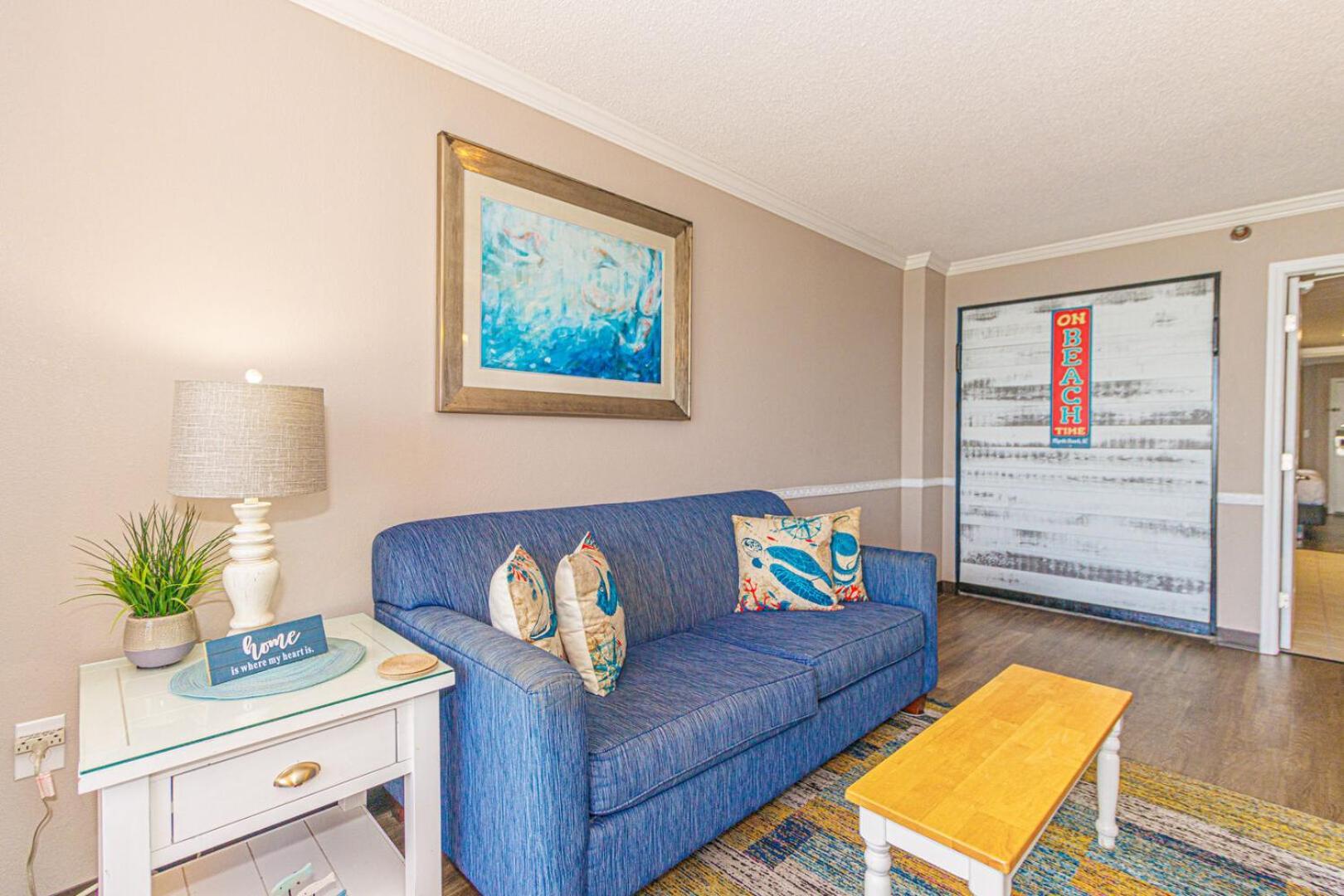 Oceanfront 1 Bedroom Suite With Beautiful Decor And Accents Caravelle Resort 1039 Sleeps 6 Guests Myrtle Beach Bagian luar foto